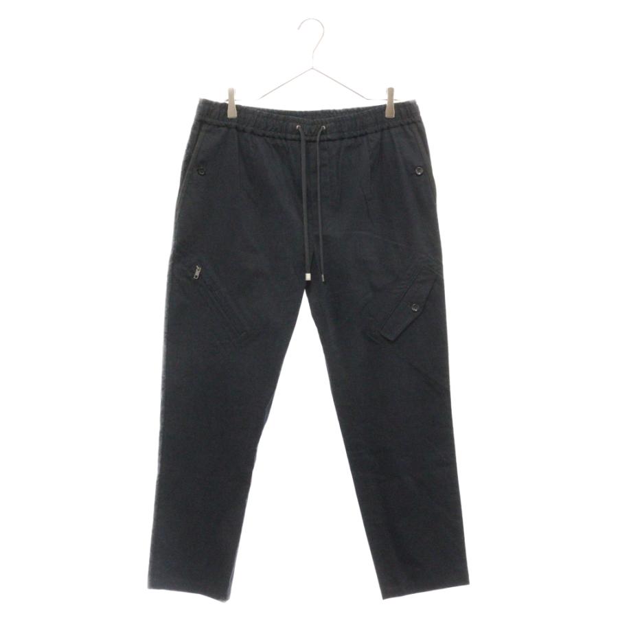 DOLCE & GABBANA ブラックジョガーパンツ 44