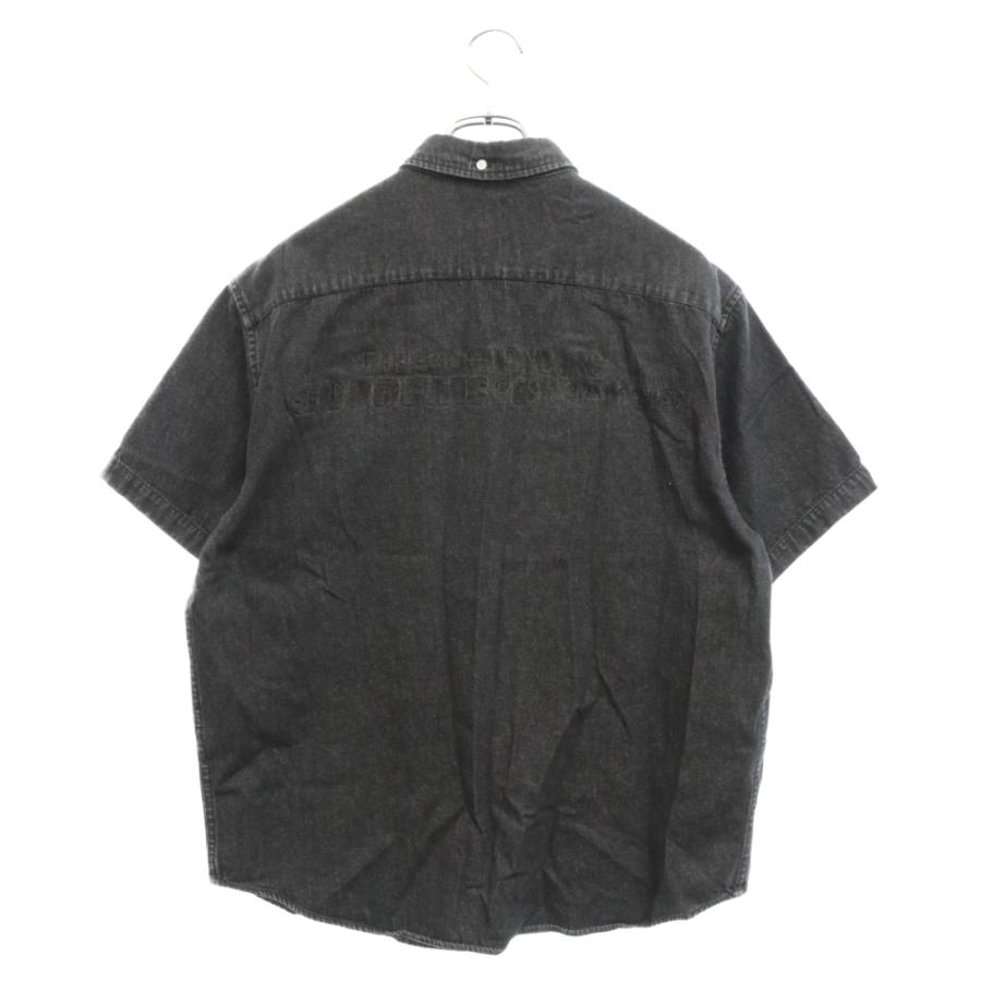 Supreme SUPREME シュプリーム 21SS Embossed Denim S/S Shirt Supreme SUPREME シュプリーム 21SS Embossed Denim S/S Shirt