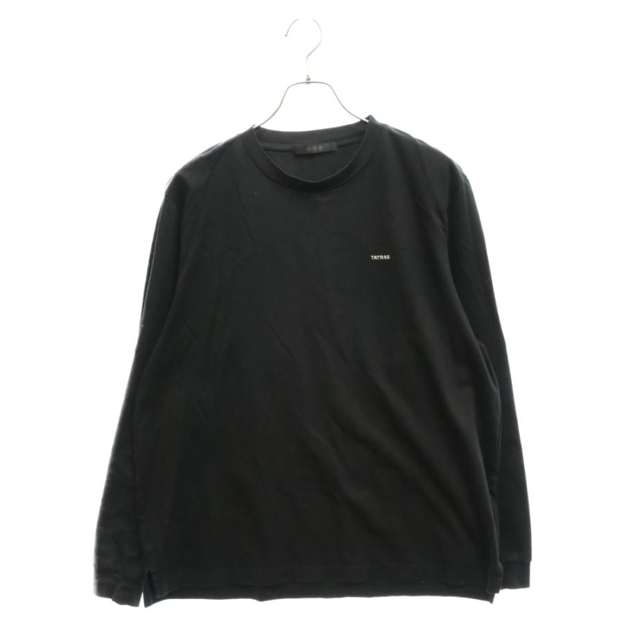 TATRAS ブラック 長袖カットソー