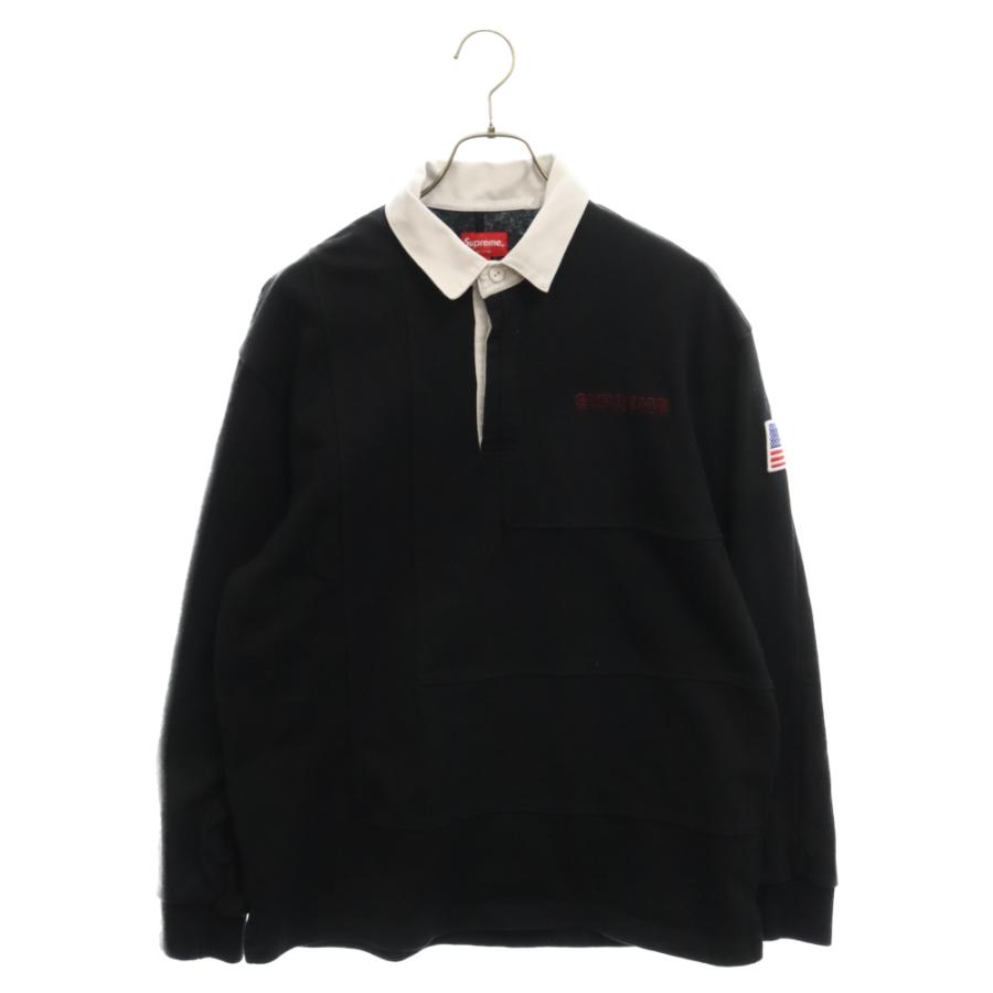 Supreme SUPREME シュプリーム 20SS 7s Rugby Black 両面ロゴプリント 