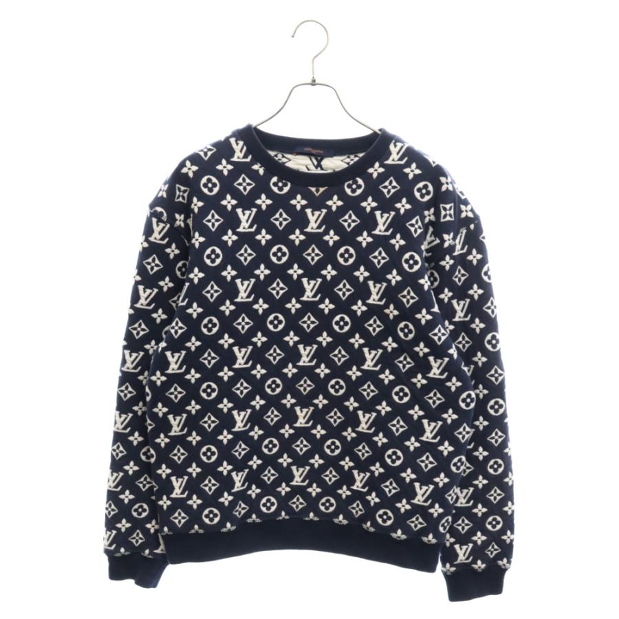 LOUIS VUITTON フルモノグラムジャガードスウェットトレーナー