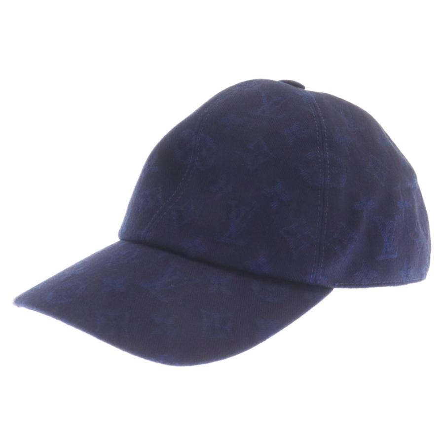 ルイヴィトン M77590　モノグラム エッセンシャル キャップ ネイビー LOUIS VUITTON（ルイ・ヴィトン） 24SS キャップ モノグラム