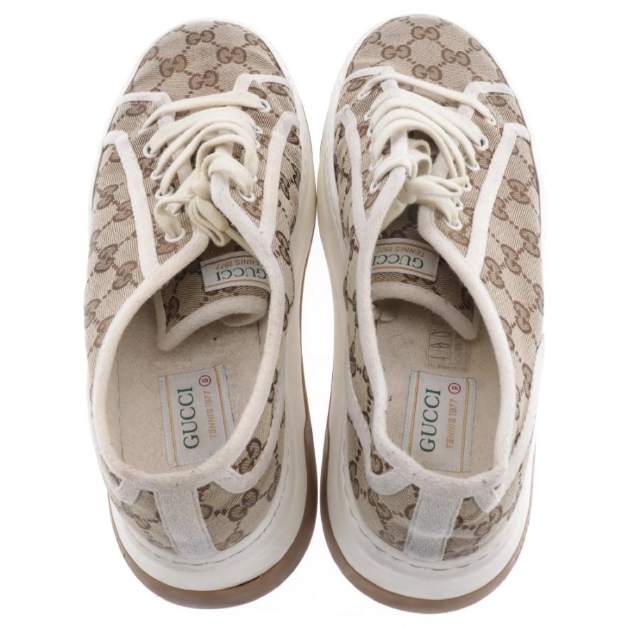 GUCCI（グッチ） TENNIS 1977 GGキャンバス ローカットスニーカー