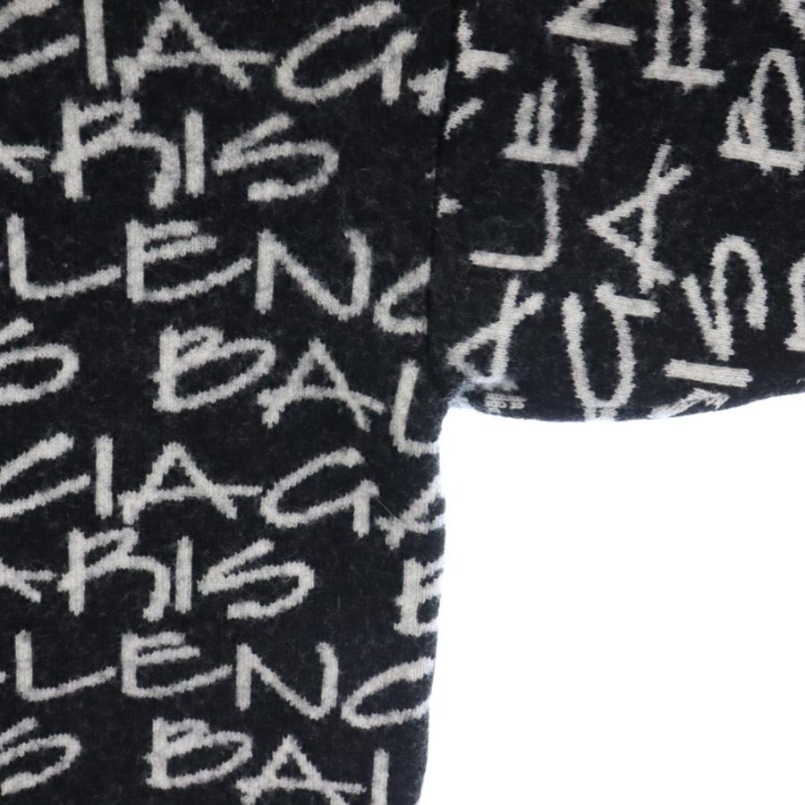 BALENCIAGA バレンシアガ 20SS All Over Logo Knit 総柄ロゴ