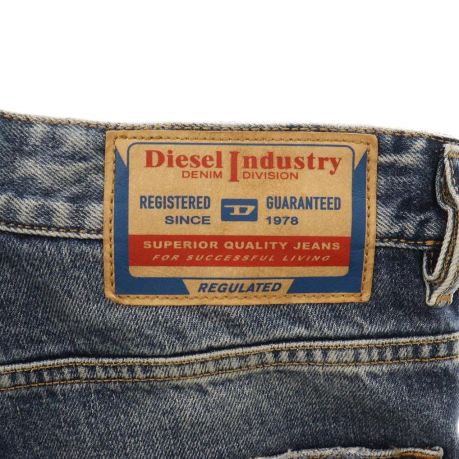 DIESEL ディーゼル D-Rise-Zip サイドジップ ワイドデニムパンツ DIESEL ディーゼル D-Rise-Zip サイドジップ ワイドデニムパンツ