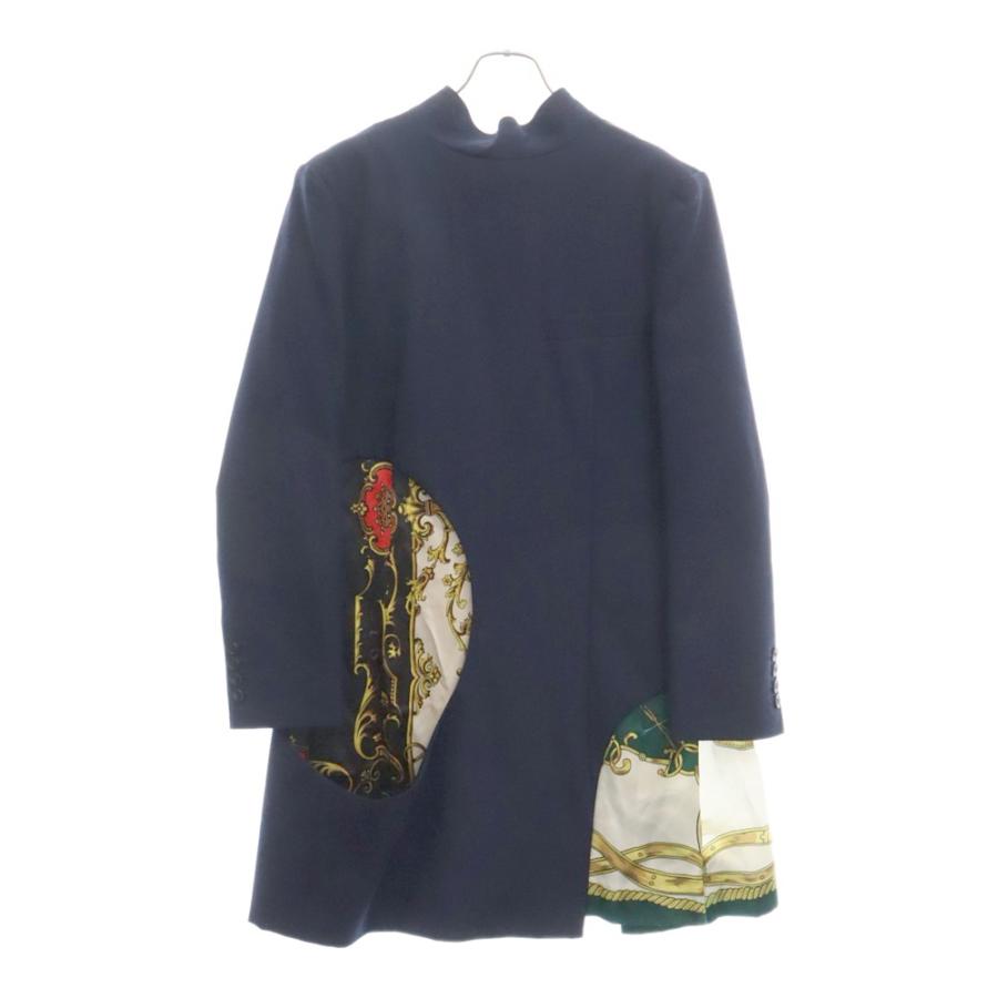 TOGA トーガ 18AW スカーフレイヤーマオカラ―コート ジャケット 