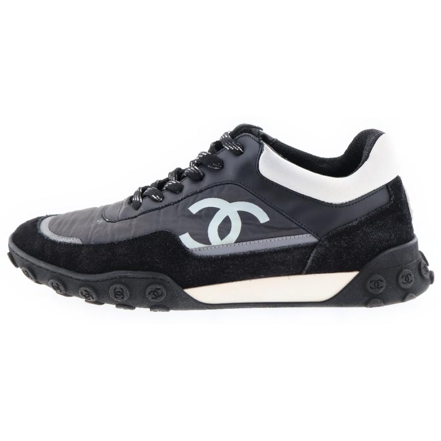 CHANEL シャネル ココマーク ローカットスニーカー G34087 CHANEL シャネル ココマーク ローカットスニーカー G34087