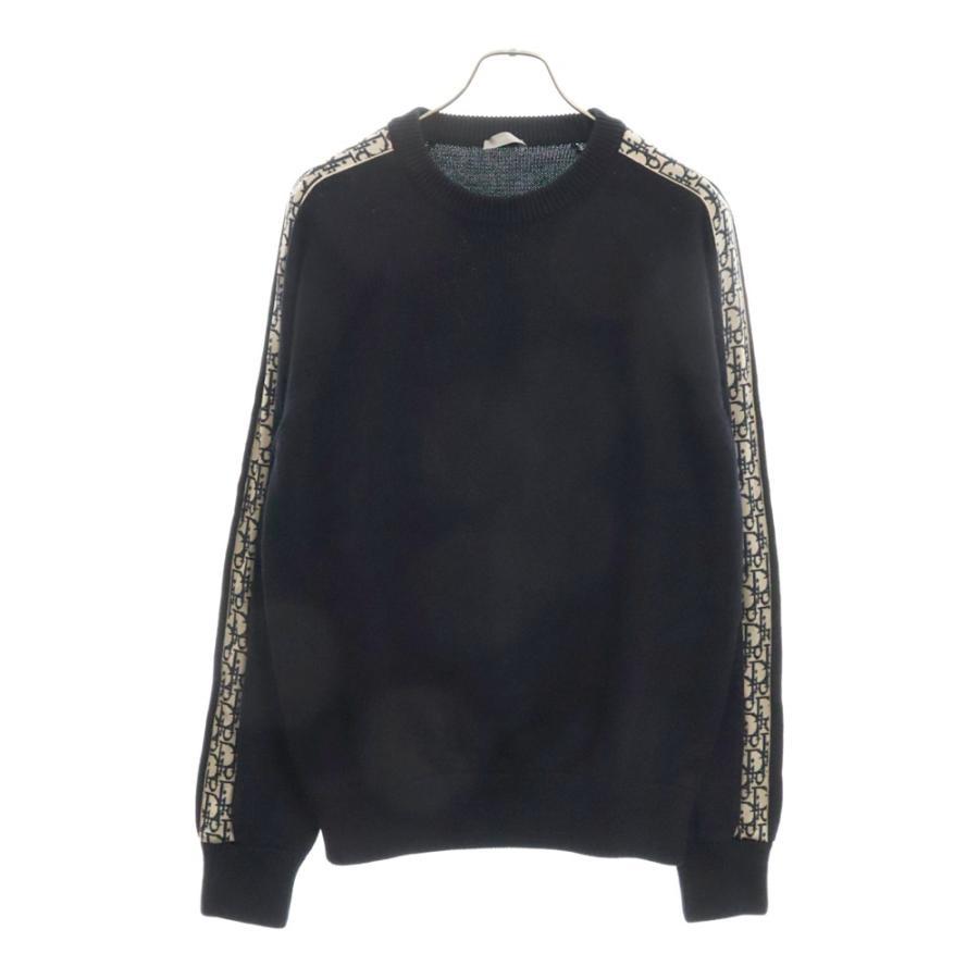 ディオール 21AW OBLIQUE SIDE LINE CREWNECK SWEATS オブリークライン 