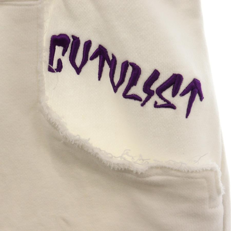 cvtvlist カタリスト フロントロゴ刺繍 スウェットハーフパンツ 