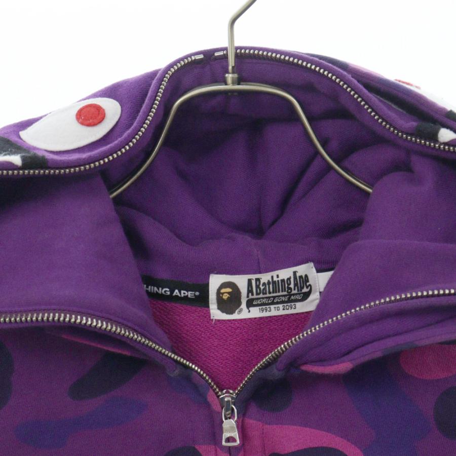 A BATHING APEフルジップパーカー紫カモ初期モデル A BATHING APEフルジップパーカー紫カモ初期モデル Size【XL】 A