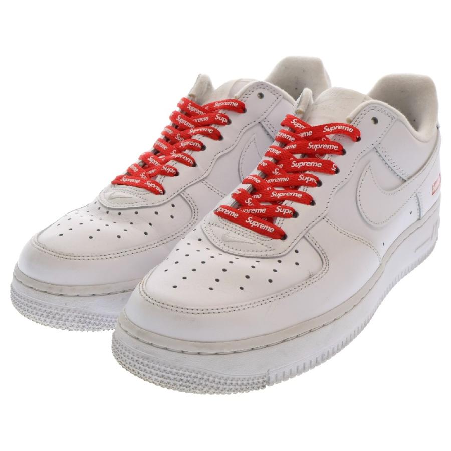 靴 Supreme Nike Air Force 1 Low White US9 NIKE（ナイキ） ×SUPREME AIR FORCE 1 LOW CU9225-100 シュプリーム