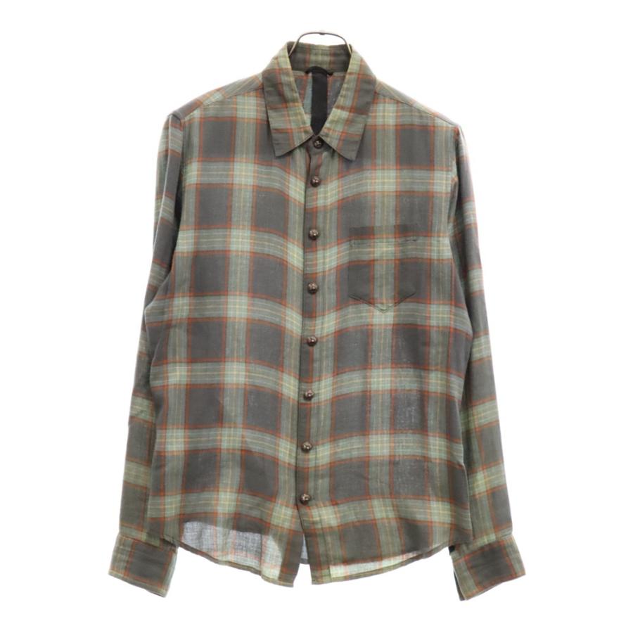 CHROME HEARTS LOOSEENDS LS クロスボールチェックシャツ