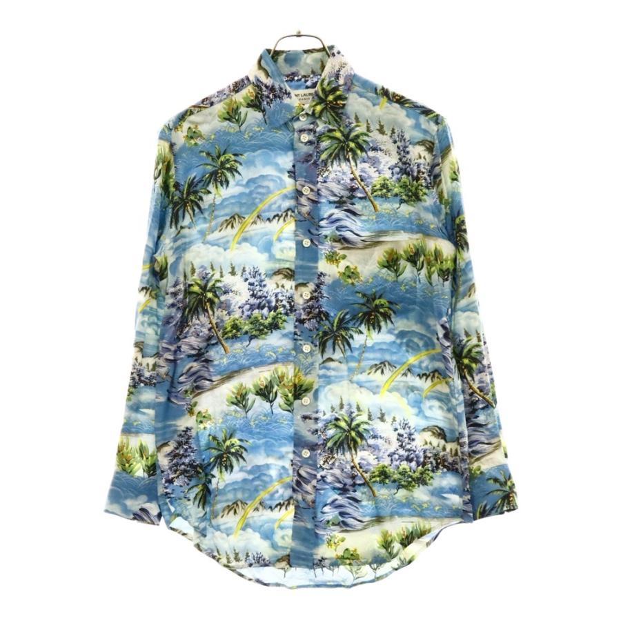 SAINT LAURENT PARIS サンローランパリ 16SS レーヨンアロハ SAINT LAURENT PARIS サンローランパリ 16SS レーヨンアロハ