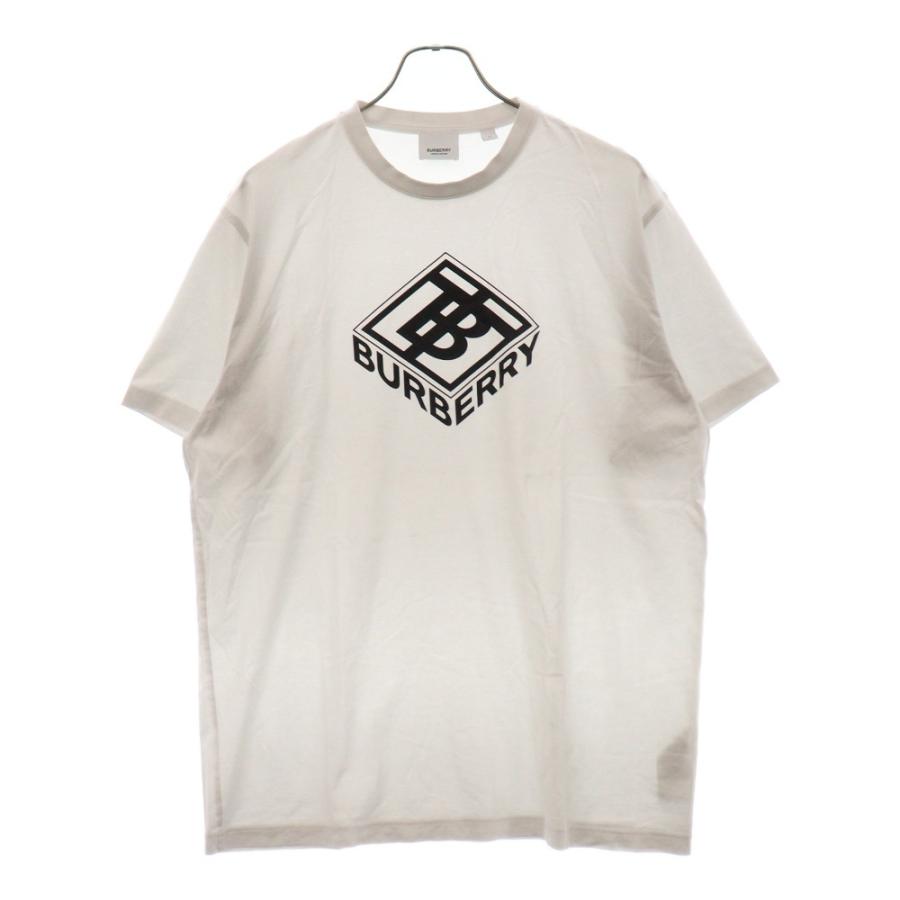 BURBERRY（バーバリー） スクエアロゴプリント 半袖Tシャツ カットソー