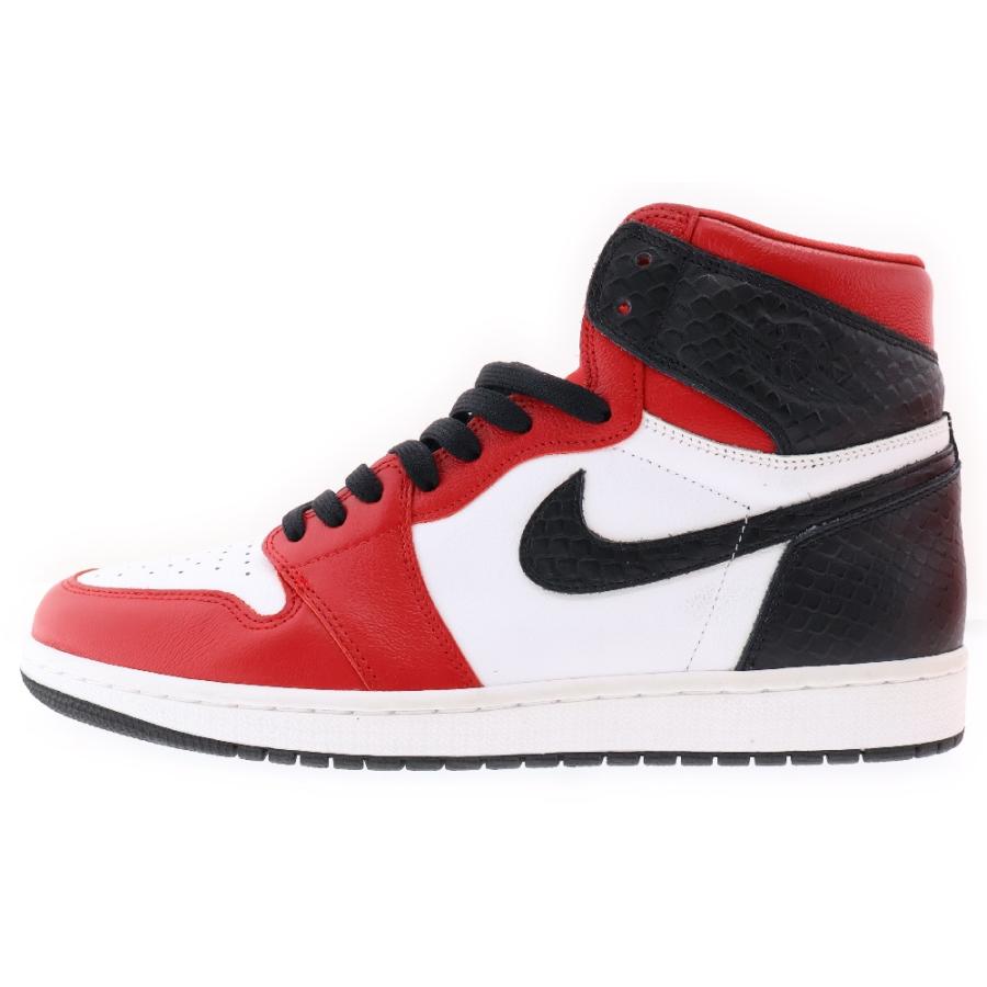 ナイキ AIR JORDAN 1 エアジョーダン1 ハイOG サテンレッド ハイカット 