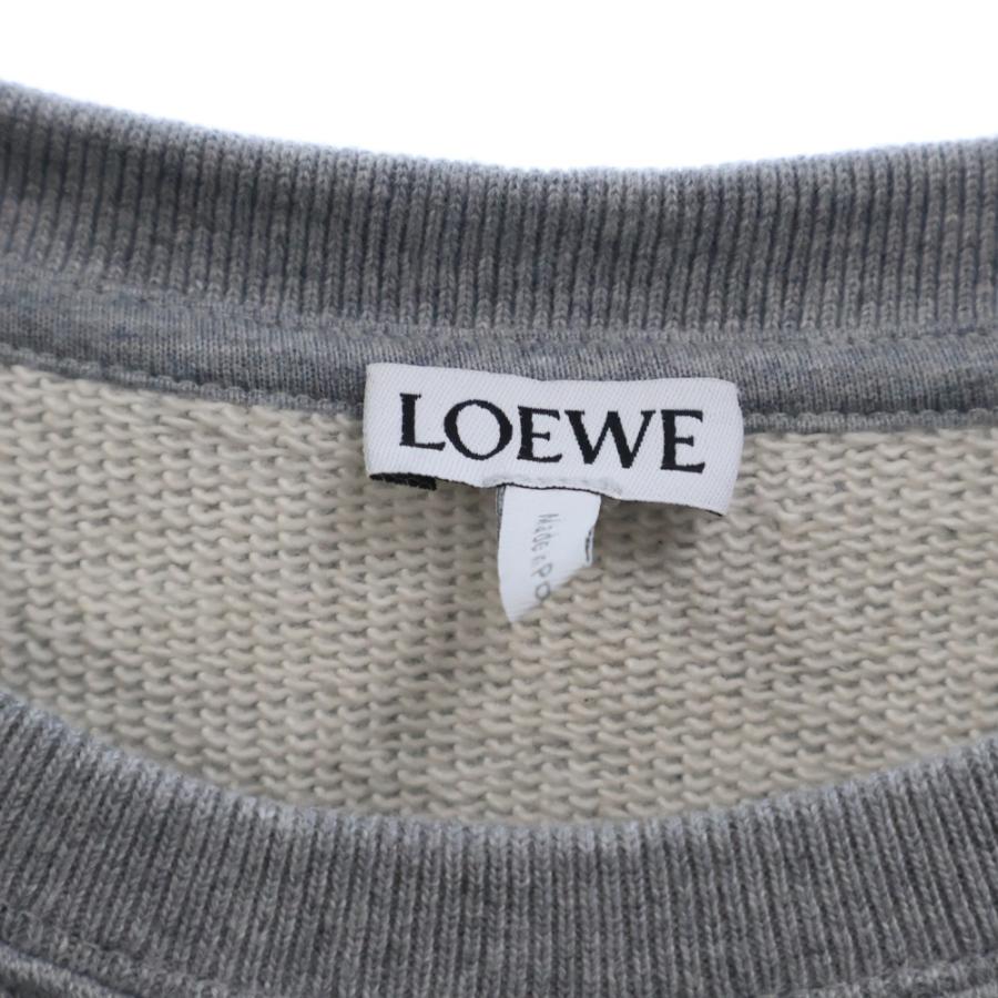 LOEWE (ロエベ) アナグラム刺繍 スウェットクルーネックシャツ LOEWE (ロエベ) アナグラム刺繍 スウェットクルーネックシャツ