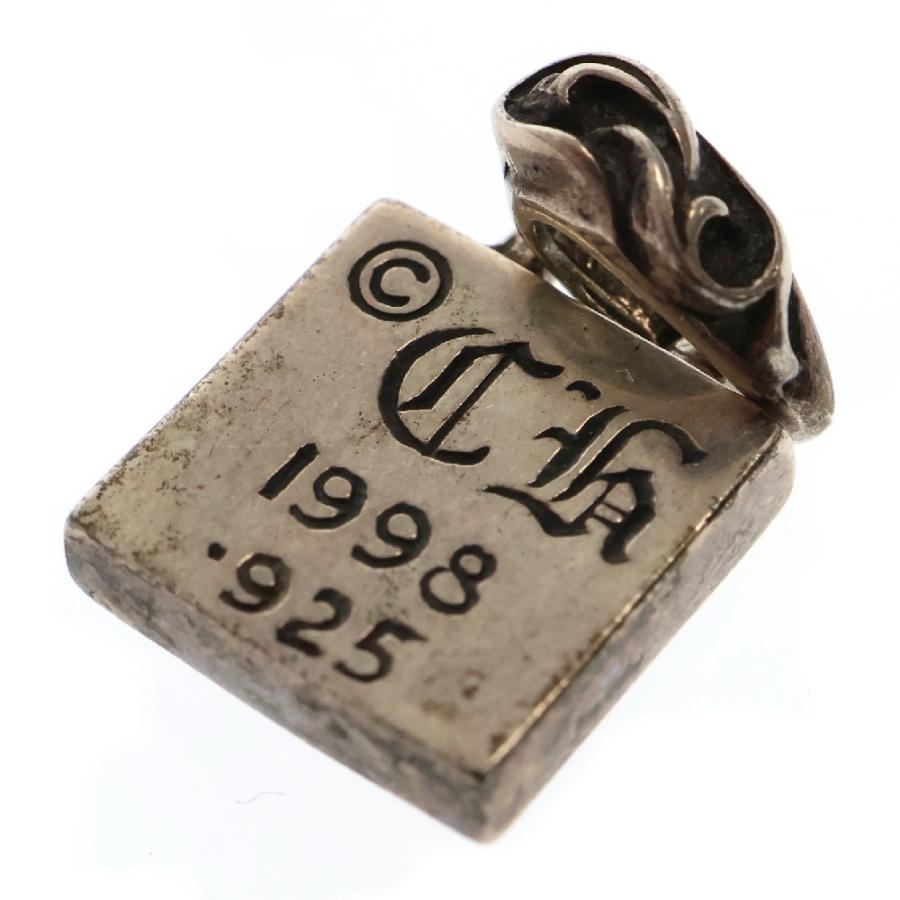 クロムハーツ　フレームドチャーム　CHプラス クロムハーツフレームドCHプラスチャームwithダイヤモンド|クロム