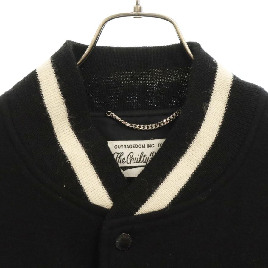 WACKO MARIA ワコマリア 22AW LEATHER VARSITY JACKET TYPE 3 アーム 