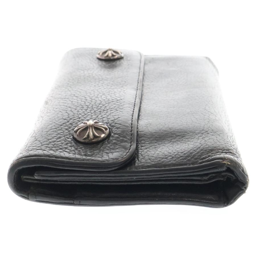 CHROME HEARTS クロムハーツ WAVE ウェーブ レザーウォレット 財布