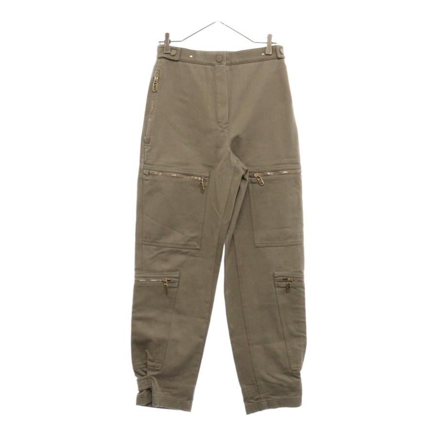 パンツ Fendi Pants FENDI Vintage FF Zucca Monogram High Rise Straight Leg Pants