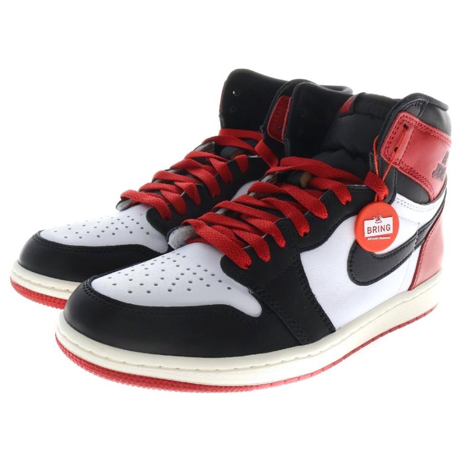 イ*シ様 Air Jordan ハイカットスニーカー ブラック/ホワイト/レッド Nike Air Jordan 1 レッド/ホワイト/ブラック｜Nike Air Jordan 1