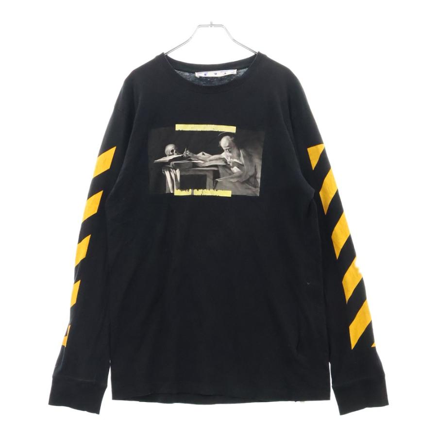 off-white 黒トレーナー かわまさ@プロフ必読様専用 ブラック
