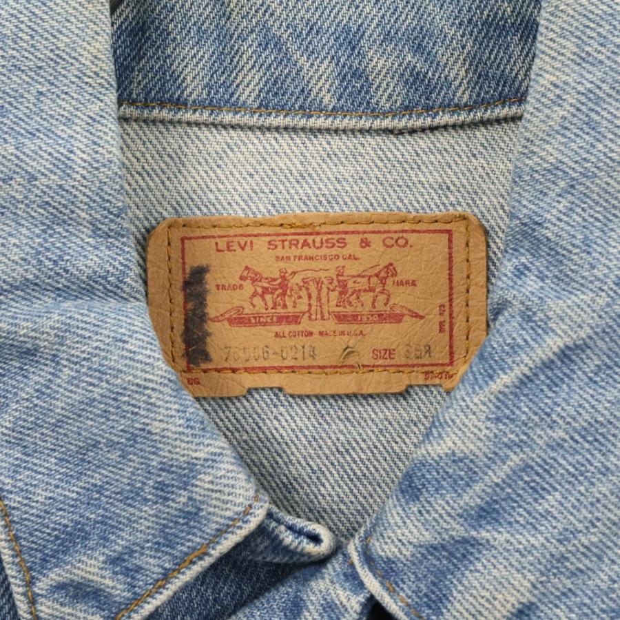 80s USA製 Levi’s 70506 デニムジャケット ボタン裏527 Levi's（リーバイス） 80's VINTAGE 70506-0214 デニムジャケット