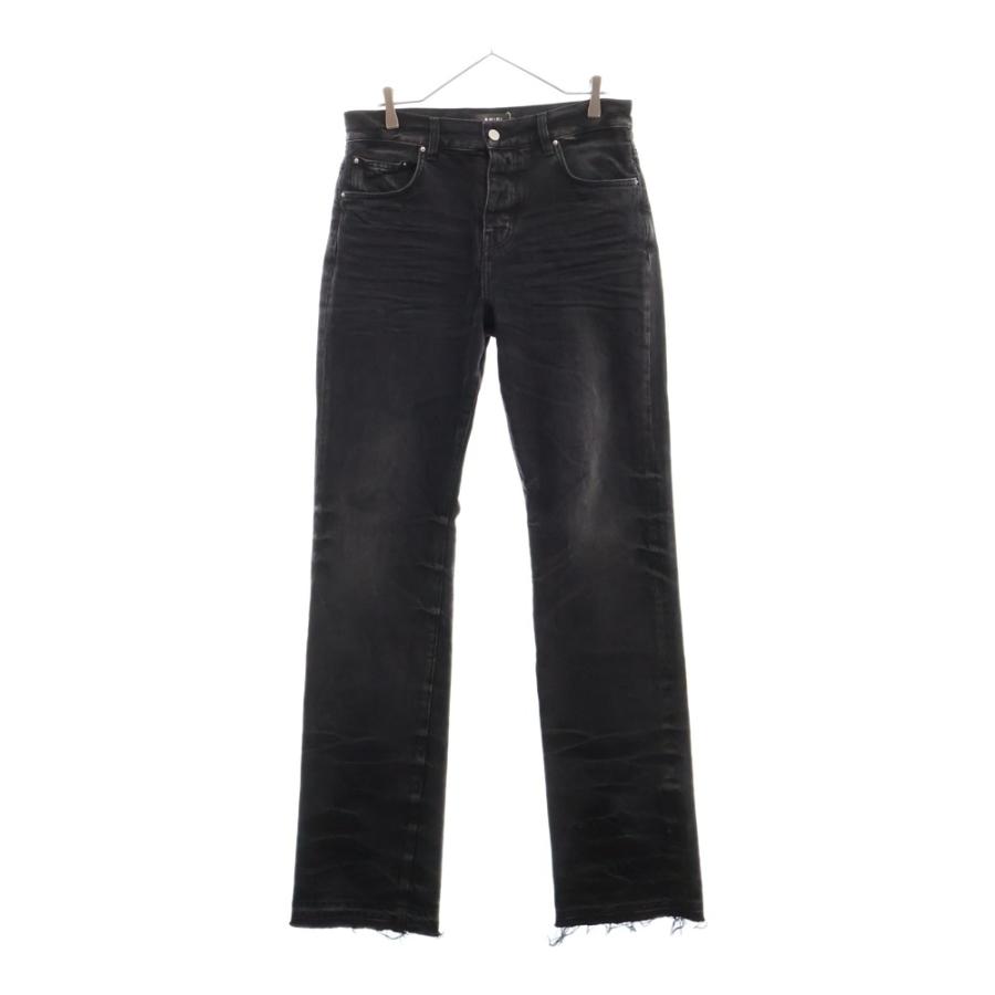 AMIRI（アミリ） RELEASE HEM STRAIGHT JEAN 裾カットオフ デニム