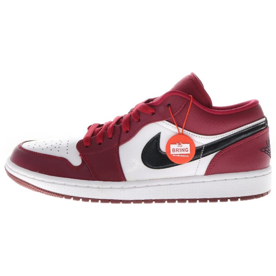 NIKE / AIR JORDAN 1 LOW/エアジョーダン 1 ロー/レッド/553558-604/28.5cm/RED NIKE ナイキ AIR JORDAN1 LOW NOBLE RED 553558 604 エアジョーダン1