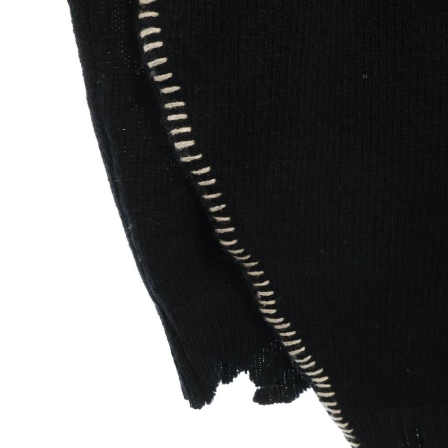 SAINT MICHAEL セントマイケル 21AW WOOL SWTER SIN ダメージ加工