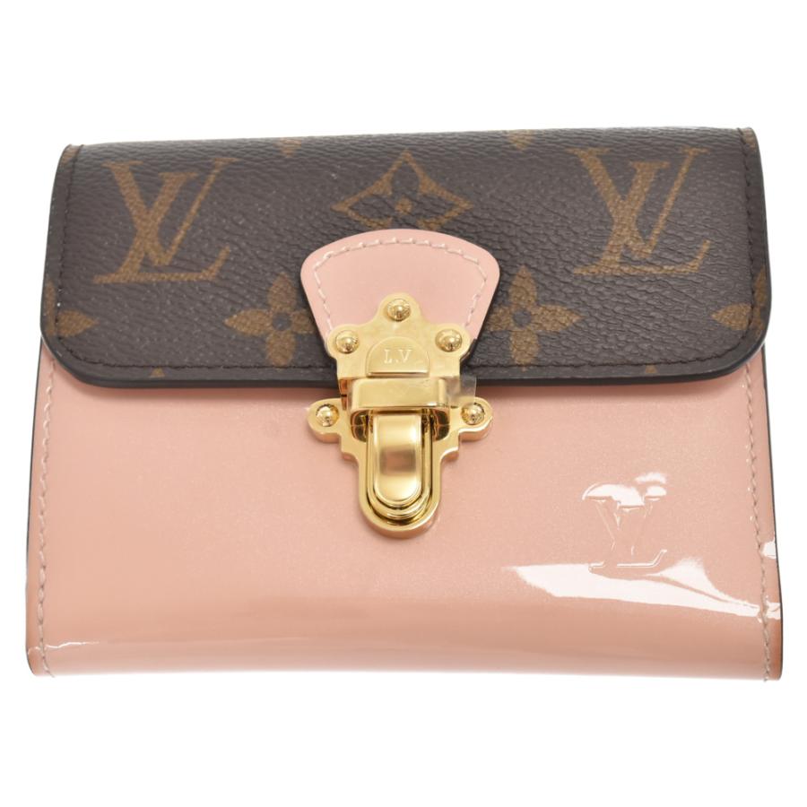 LOUIS VUITTON ルイヴィトン モノグラム ポルトフォイユ チェリー  