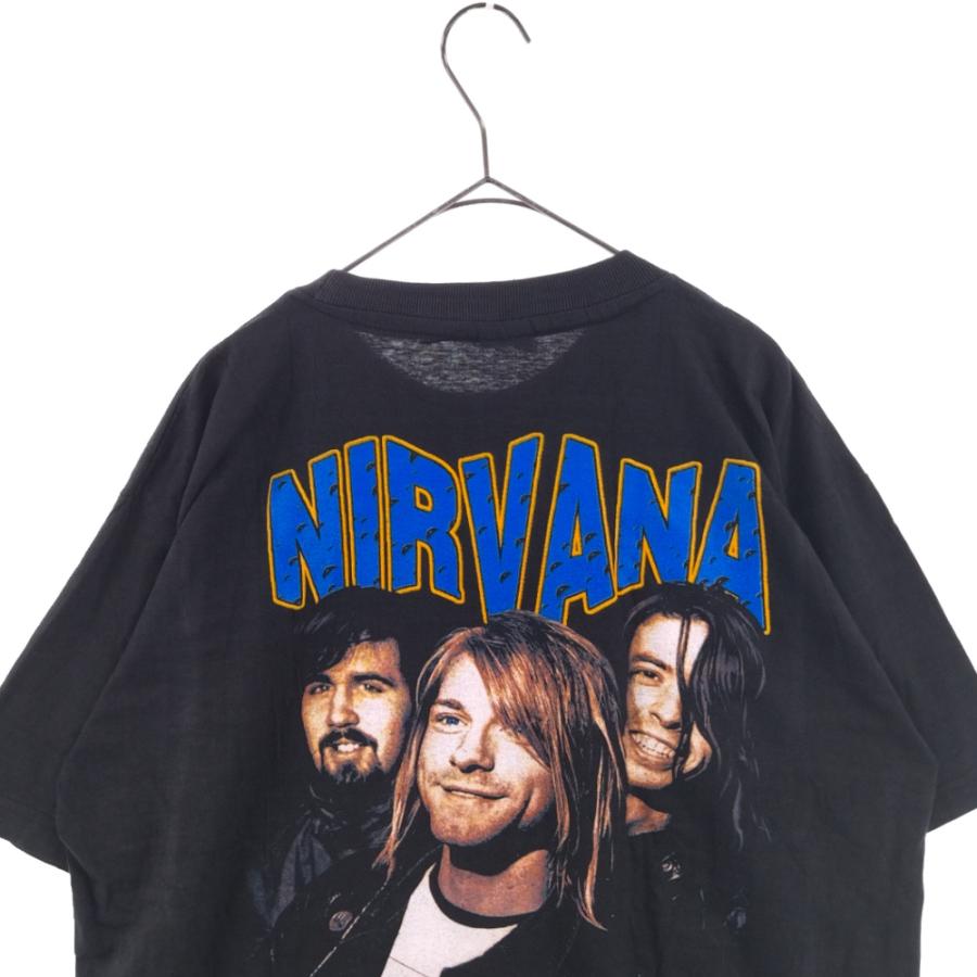 VINTAGE ヴィンテージ NIRVANA KURT COBAIN プリント半袖Tシャツ 
