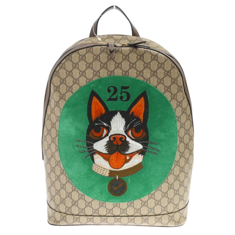 GUCCI グッチ GGスプリーム ボスコパッチ バックパック リュックサック 