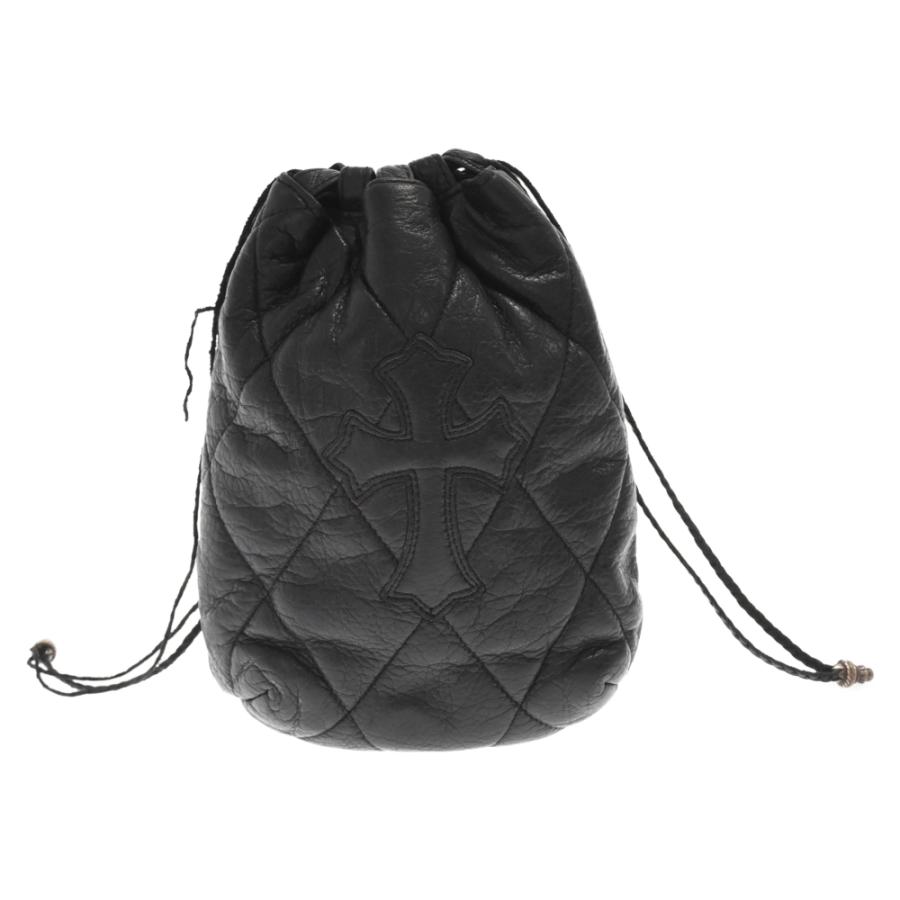 クロムハーツ DRW STRNG SACK キルティングクロスパッチドロー  