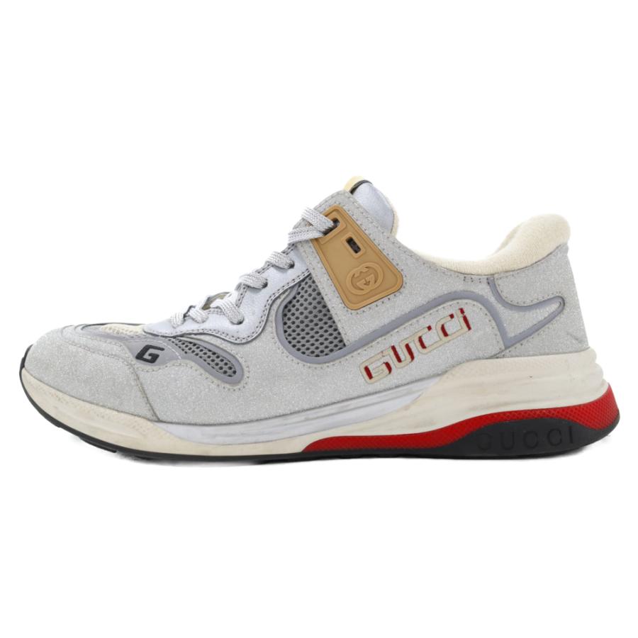 GUCCI グッチ ウルトラペース メタリックラメグリッター ローカット 