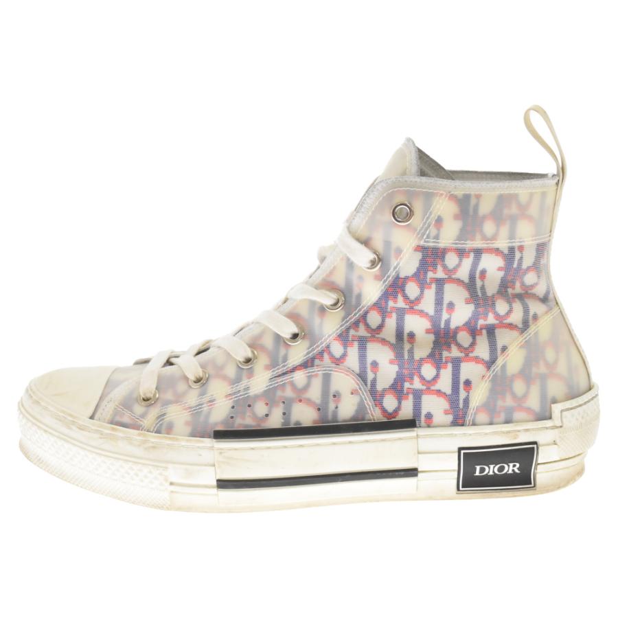 DIOR ディオール B23 High Top Sneakers オブリーク総柄ハイカット 