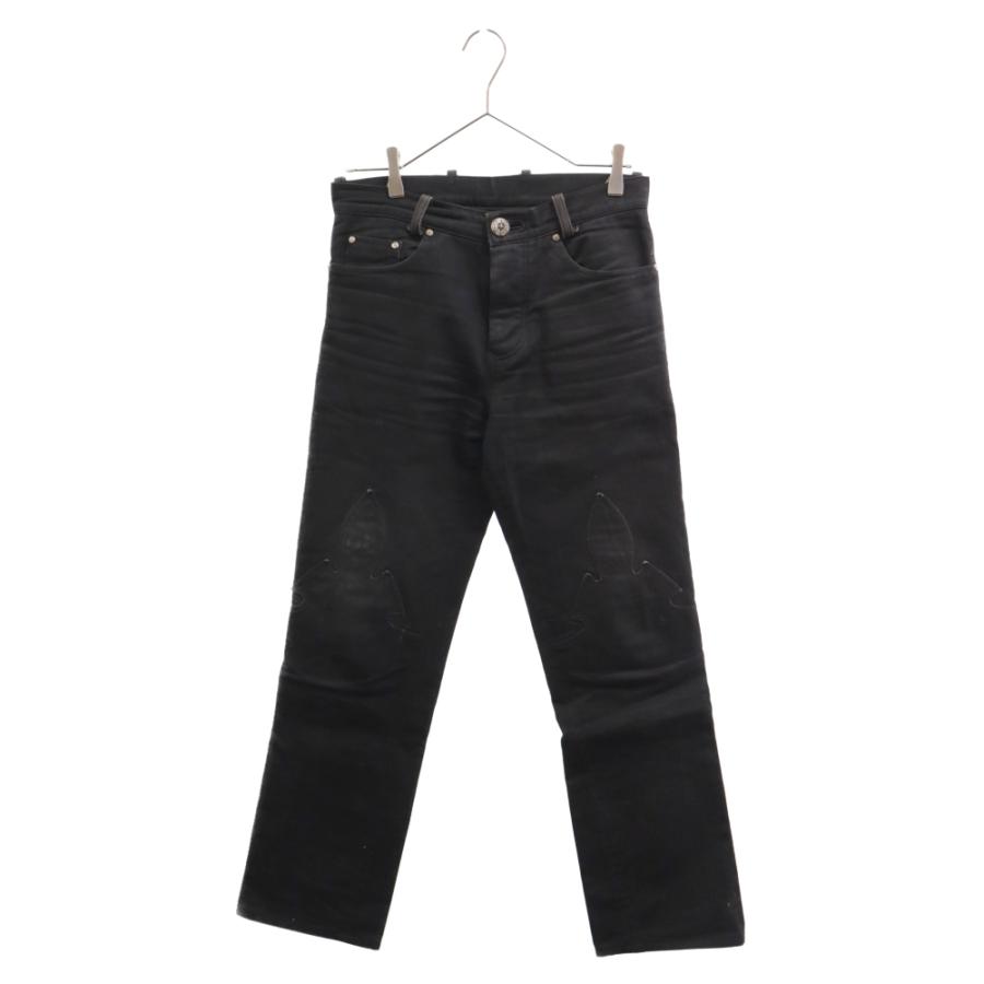 CHROME HEARTS クロムハーツ FLEURKNEE DNM PANTS フレアニーデニム 