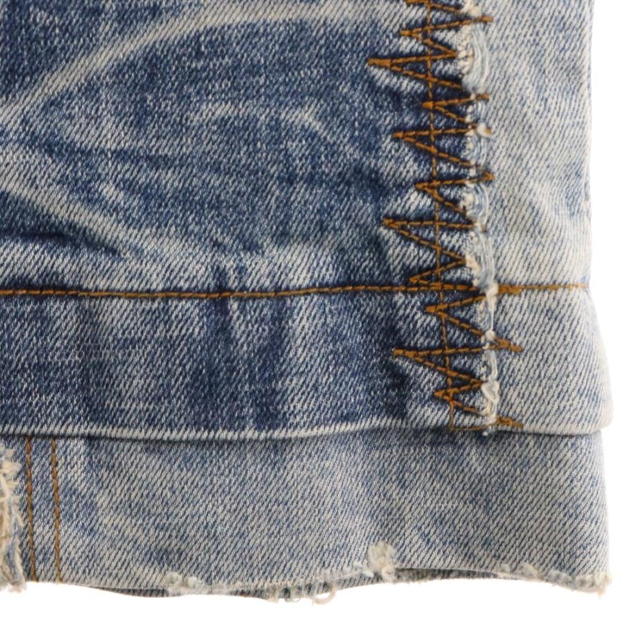 MLVINCE メルヴィンス 23AW DB FLARE JEANS ダメージ加工フレア MLVINCE メルヴィンス 23AW DB FLARE JEANS ダメージ加工フレア