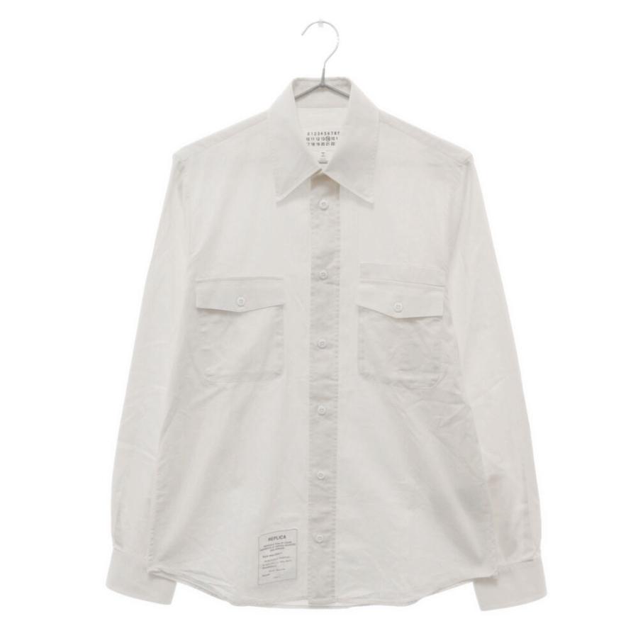 Maison Margiela メゾンマルジェラ 17SS US navy utility work shirt ユーティリティワークシャツ