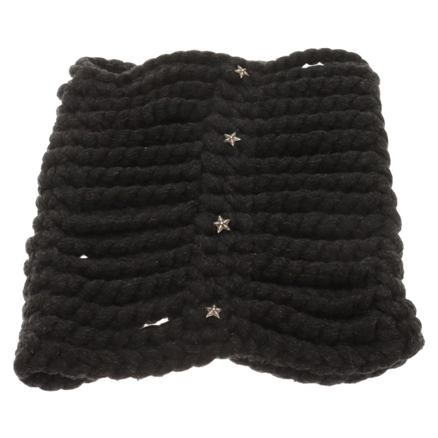CHROME HEARTS クロムハーツ SCARF STEFF 4Pスター カシミヤ CHROME HEARTS クロムハーツ SCARF STEFF 4Pスター カシミヤ