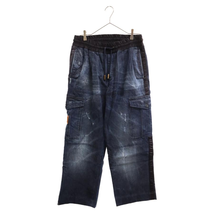 DOLCE & GABBANA ドルチェアンドガッバーナ デニムカーゴパンツ  
