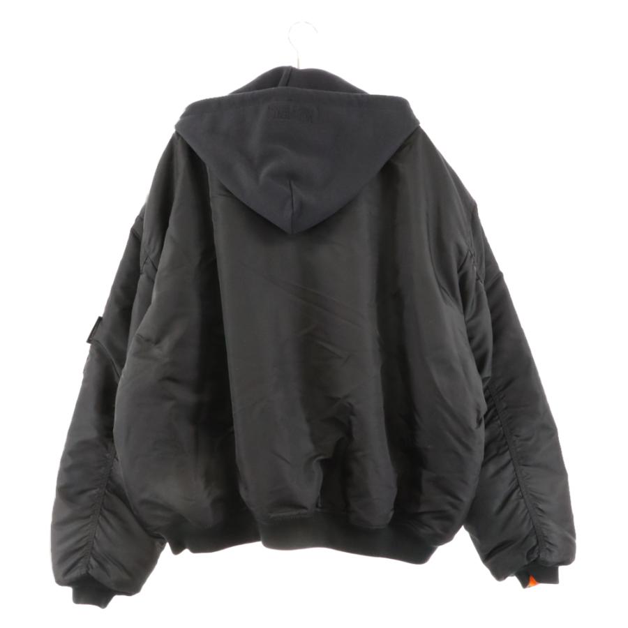 VETEMENTS ヴェトモン 22AW Reversible Hooded Bomber Jacket VETEMENTS ヴェトモン 22AW Reversible Hooded Bomber Jacket