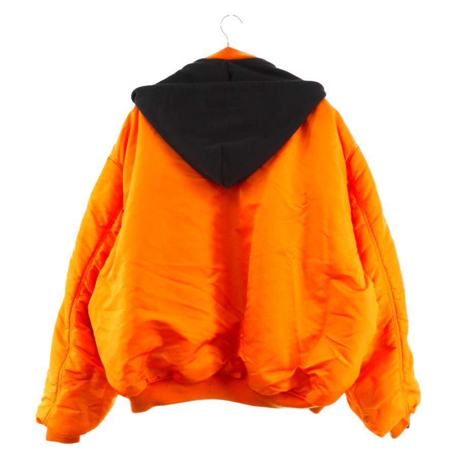 VETEMENTS ヴェトモン 22AW Reversible Hooded Bomber Jacket VETEMENTS ヴェトモン 22AW Reversible Hooded Bomber Jacket