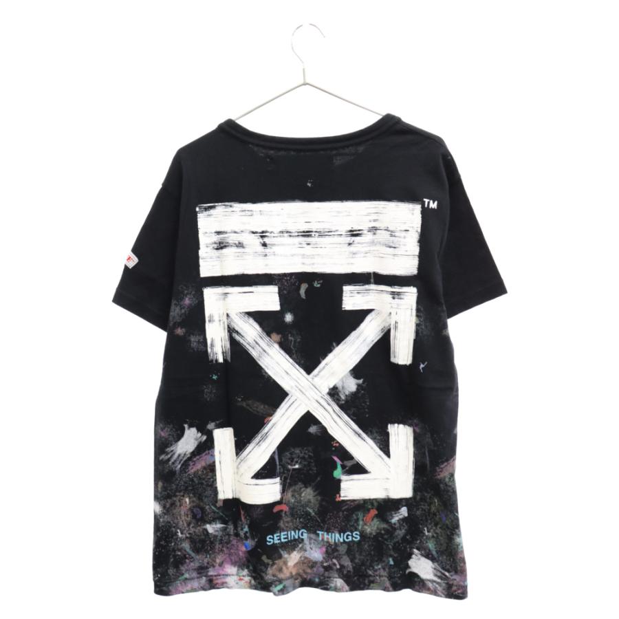OFF-WHITE オフホワイト 17AW ギャラクシー総柄プリントTシャツ OFF-WHITE オフホワイト 17AW ギャラクシー総柄プリントTシャツ