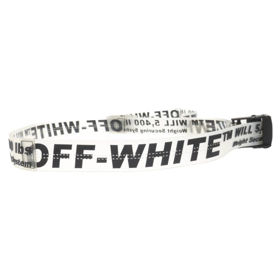 OFF-WHITE オフホワイト INDUSTRIAL RUBBER BELT インダストリアルラバーベルト スケルトン グレー｜shopbring｜03