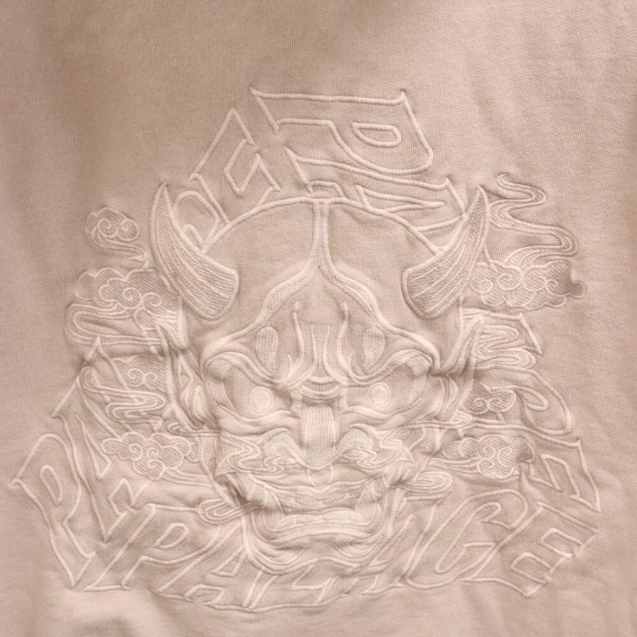 PALACE SKATEBOARDS / パレススケートボーズ | DEMON HOOD 刺しゅう デーモン パーカー | M | チャコール | メンズ Palace Skateboards パレススケートボーズ Demon Hood Pullover Cloudy