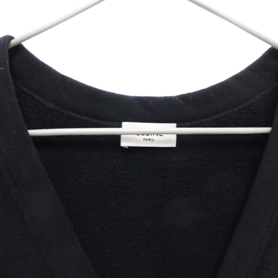 CELINE（セリーヌ） バックロゴプリントスウェットカーディガン