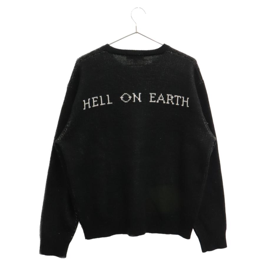 SUPREME シュプリーム 18SS Hellraiser Sweater ヘルレイザーセーター ニット ブラック｜shopbring｜02
