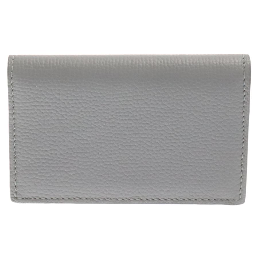LOEWE ロエベ アナグラムレザーカードケース グレー C821M97X02