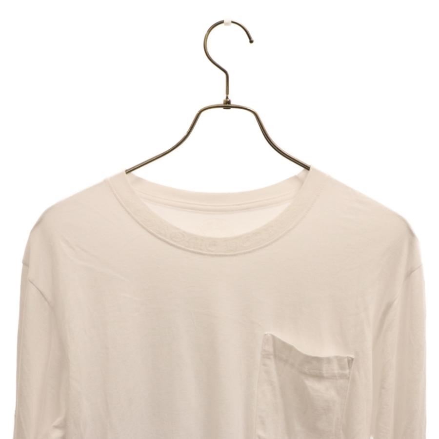 Chrome Hearts ネックロゴプリント ロングスリーブTシャツ CHROME HEARTS クロムハーツ CH LS 1 ネックロゴプリント長袖
